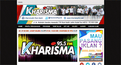Desktop Screenshot of kharismafm.com